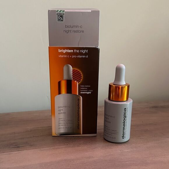 DERMALOGICA - Biolumin-C Night Restore Serum with Pro-Vitamin D Complex- nwt - Picture 1 of 1